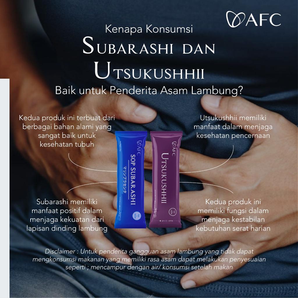 SOP Subarashi aman untuk lambung