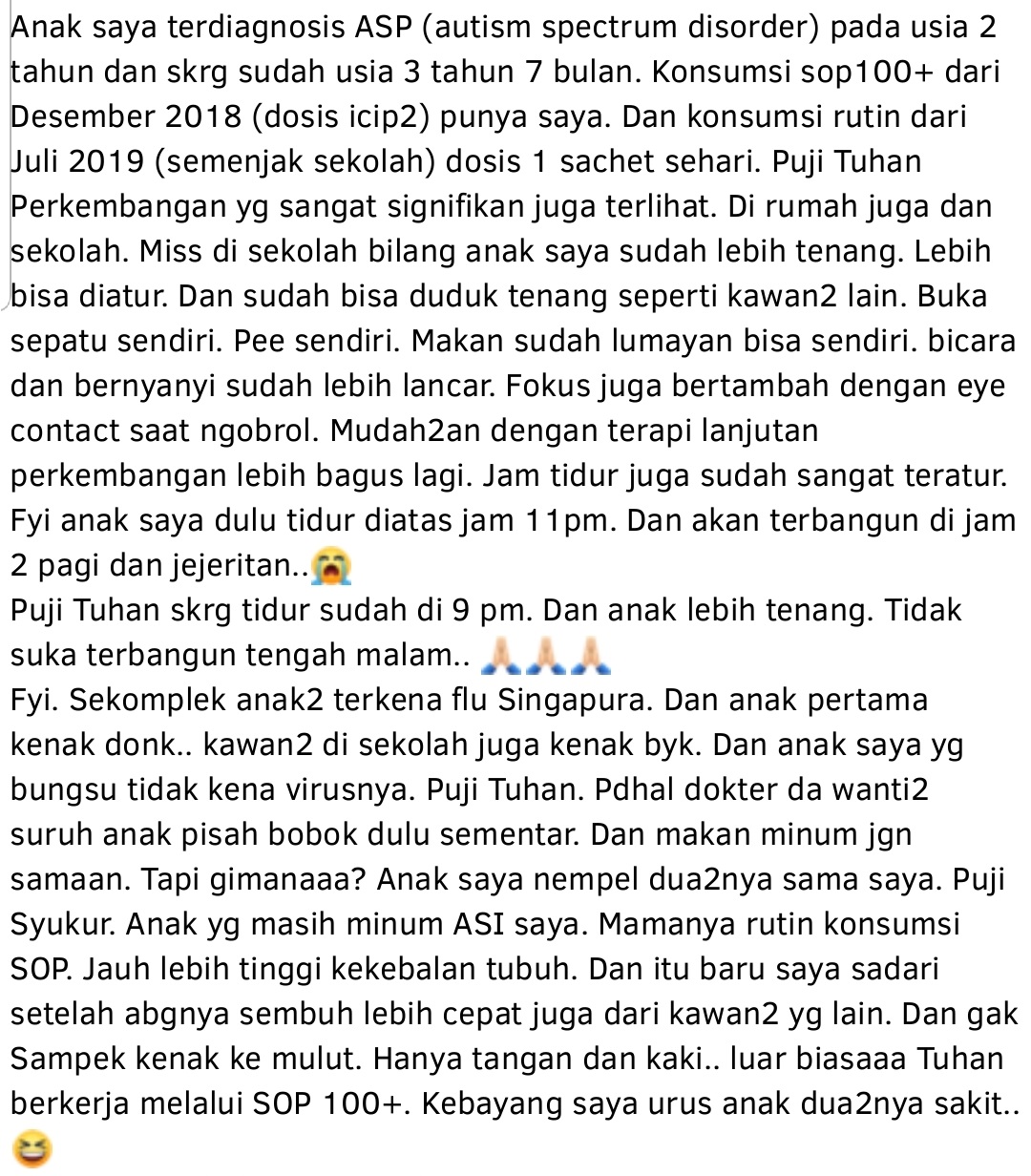 Testimoni autis