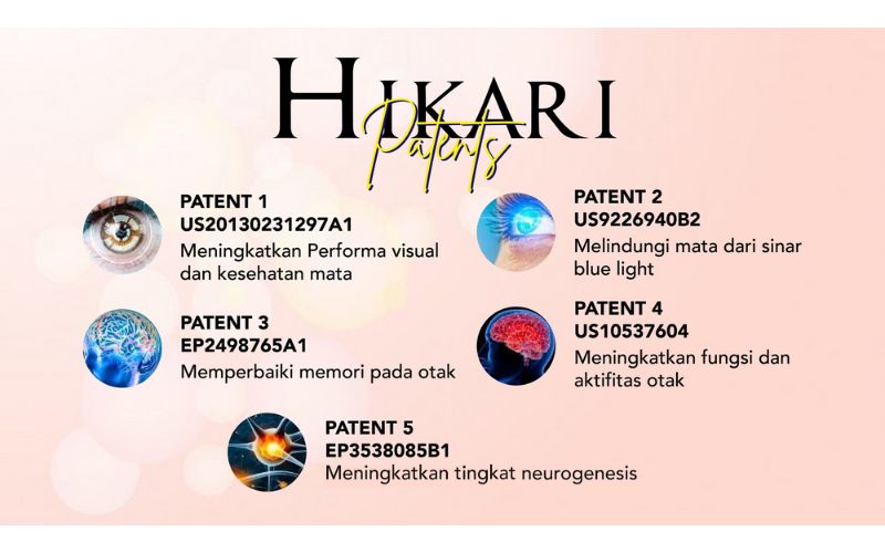 Suplemen Mata dan Otak - HIKARI AFC Jepang