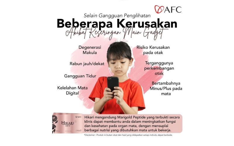 Suplemen Mata dan Otak - HIKARI AFC Jepang