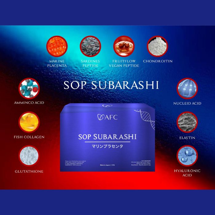 Produk AFC Farmasi Jepang SOP Subarashi