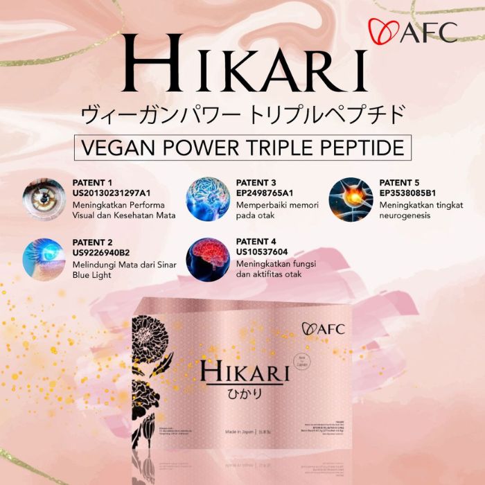Produk AFC Hikari Jepang