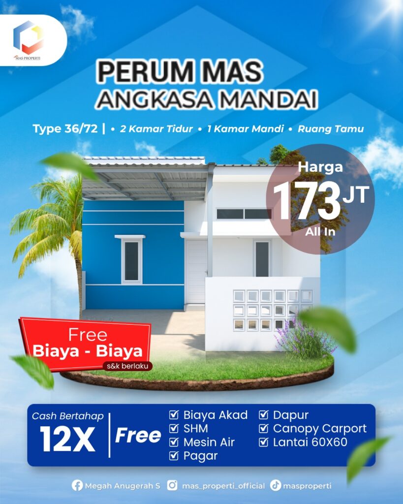 Rumah subsidi Mandai Maros