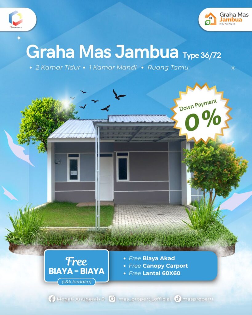 Rumah Susbsidi Moncongloe Maros