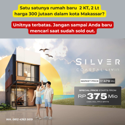 RUMAH Harga 300 Juta di Makassar